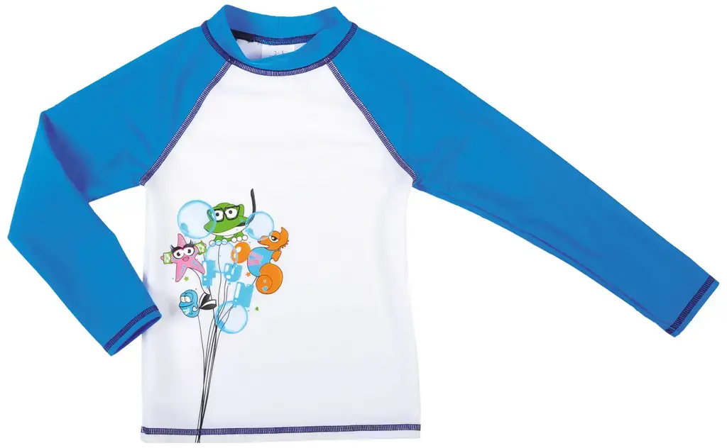 Arena AWT Kids Boy Uv L/s Tee – White / / / Blue