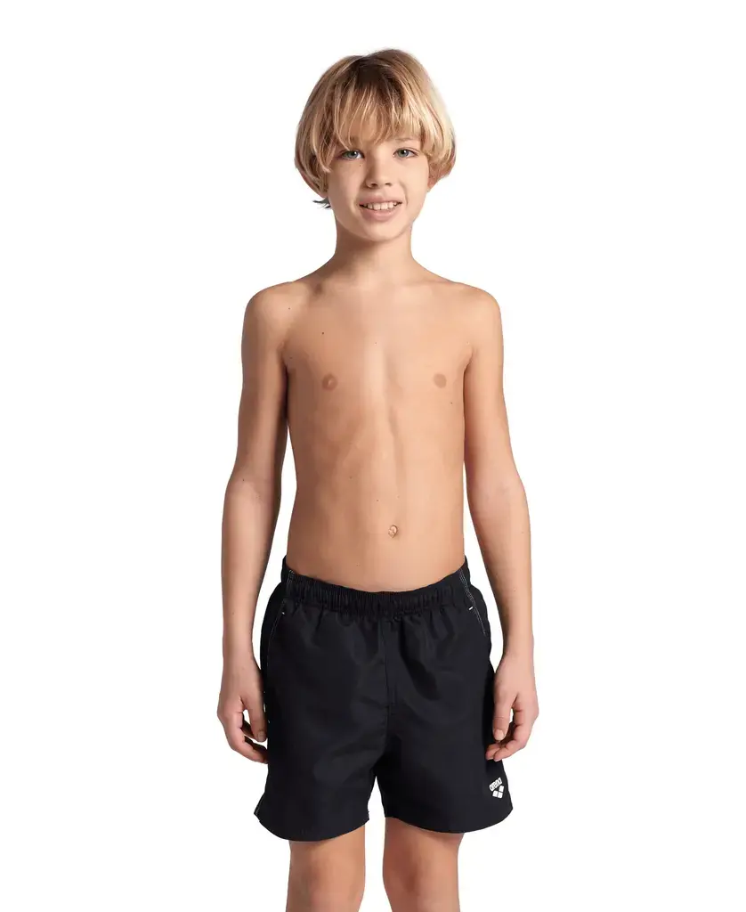 Arena BOYS BEACH BOXER SOLID R – Black / / / White