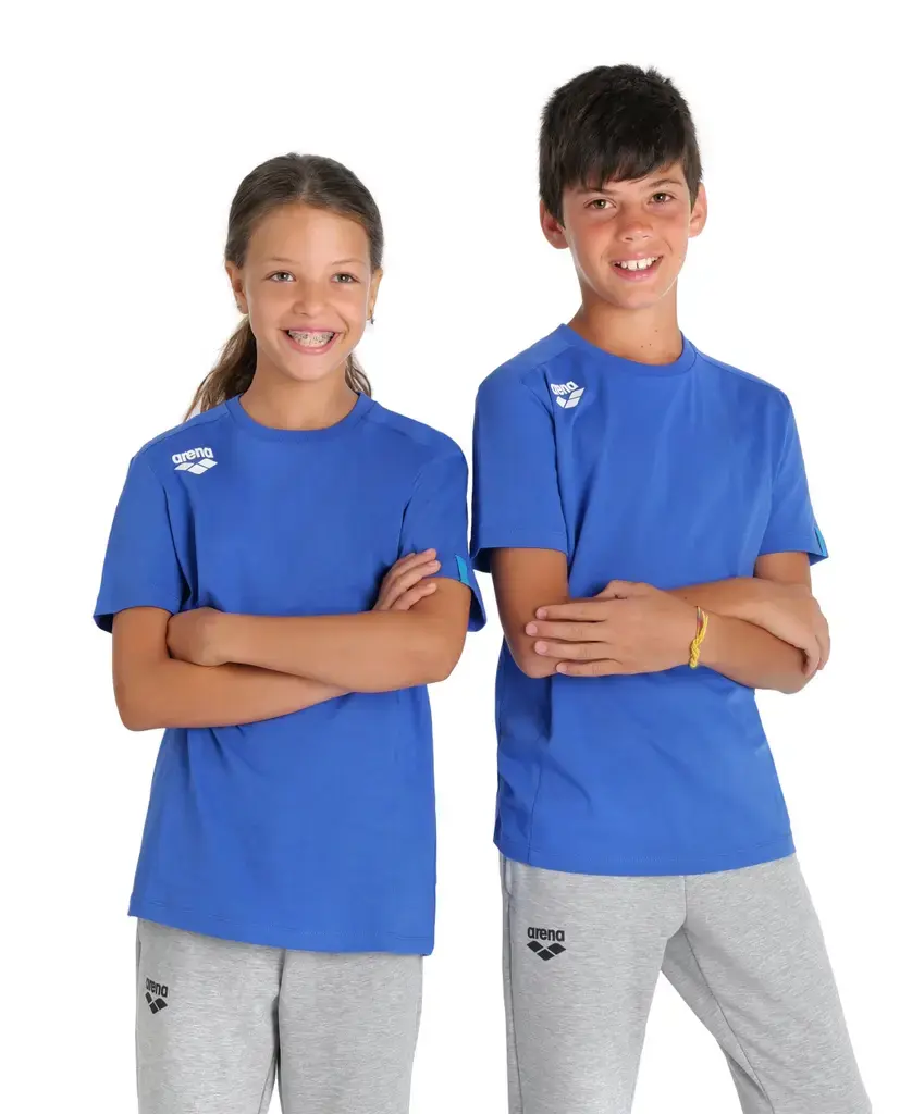 Arena Jr Team T-Shirt Panel Cotton – Royal