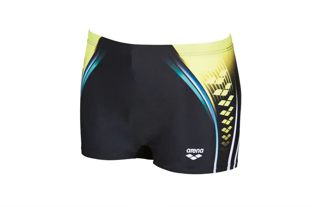 Arena M Arena one placed print short – Black / / / Green