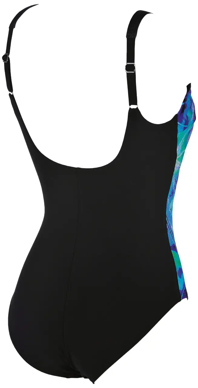 Arena W Cameron U-back 1-pcs. – Black / / / Green