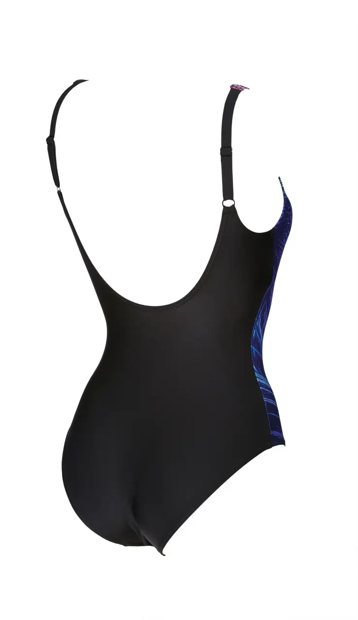 Arena W Icy U Back B One Piece – Black